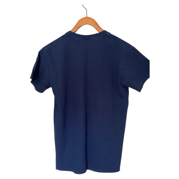 Star Wars Blue T-Shirt Battleship Galactic Size S Small Lucas Films Retro Look - Picture 2 of 10